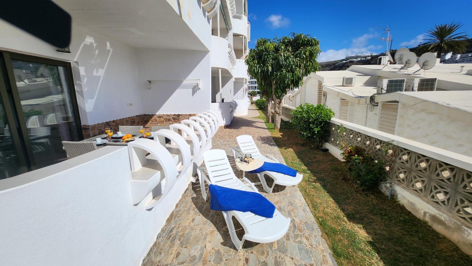Modern Ground Floor Apartment , A Few Steps From The Beach Mogán エクステリア 写真