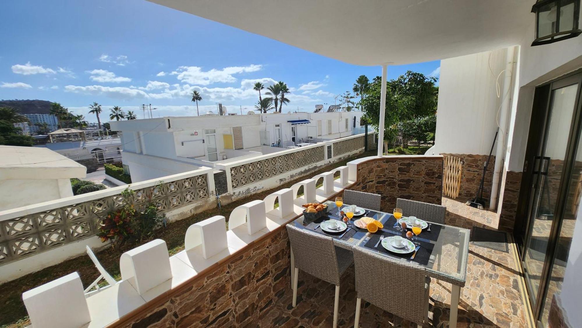 Modern Ground Floor Apartment , A Few Steps From The Beach Mogán エクステリア 写真